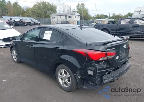 2016 Hyundai Elantra Se из США, поврежденный, VIN 5NPDH4AE1GH780860